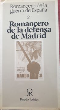 portada Romancero de la Defensa de Madrid