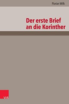 portada Der Erste Brief an Die Korinther (en Alemán)