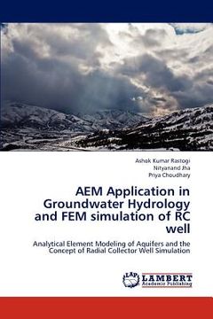 portada aem application in groundwater hydrology and fem simulation of rc well (en Inglés)