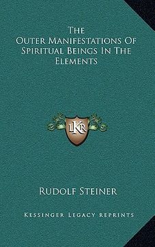 portada the outer manifestations of spiritual beings in the elements