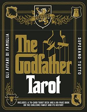 portada The Godfather Tarot: Includes: A 78-Card Tarot Deck and a Book on the Corleone Family and its History (en Inglés)