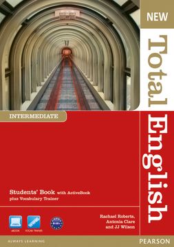 portada New Total English Intermediate Student s Book With Active Book pa ck (en Inglés)