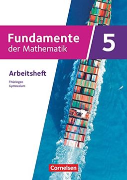 portada Fundamente der Mathematik - Thüringen - 5. Schuljahr: Arbeitsheft mit Medien - mit Zahlreichen Erklärvideos (en Alemán)