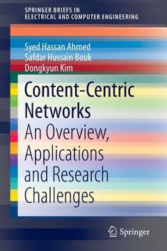 portada Content-Centric Networks: An Overview, Applications and Research Challenges