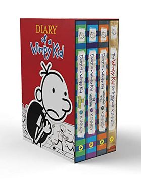 portada Diary of a Wimpy kid box of Books & the Do-It-Yourself Book (en Inglés)