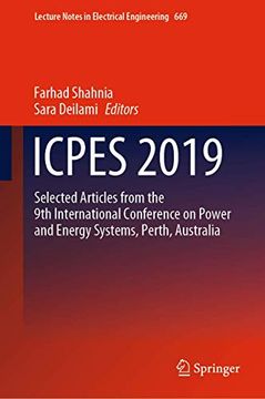 portada Icpes 2019: Selected Articles from the 9th International Conference on Power and Energy Systems, Perth, Australia (en Inglés)