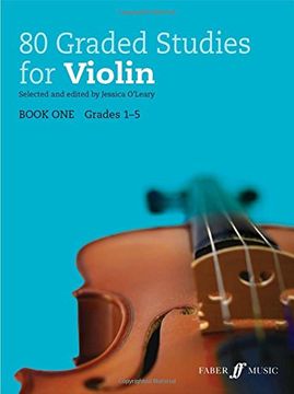 portada 80 Graded Studies for Violin, Bk 1 (en Inglés)