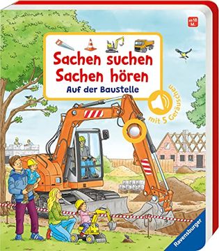 portada Sachen Suchen, Sachen Hören: Auf der Baustelle (en Alemán)