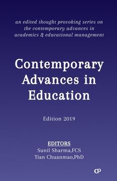 portada Contemporary Advances in Education: Edition 2019 (en Inglés)