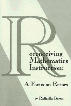 portada Reconceiving Mathematics Instruction: A Focus on Errors (in English)
