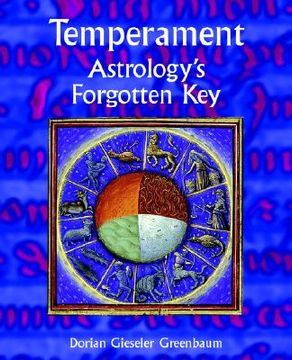 portada temperament - astrology's forgotten key (in English)