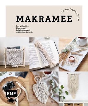 portada Makramee: Knoten, Projekte, Hacks - das Ultimative Makramee-Anleitungsbuch mit Geling-Garantie (en Alemán)