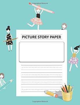 Libro Picture Story Paper: For Girls_Kinder-3Rd Grade_100 Pages 7. 44 x ...