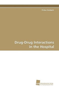 portada drug-drug interactions in the hospital (en Inglés)