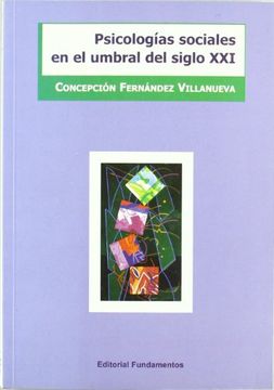 portada Psicologías Sociales en el Umbral del Siglo xxi (in Spanish)