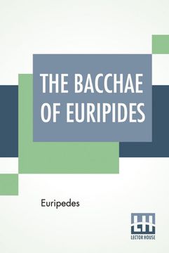 portada The Bacchae of Euripides