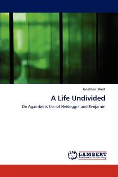 portada a life undivided (en Inglés)