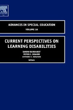 portada current perspectives on learning disabilities