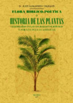 portada FLORA BIBLICO-POETICA O HISTORIA DE LAS PRINCIPALES PLANTAS ELOGIADAS EN LA SAGRADA ESCRITURA