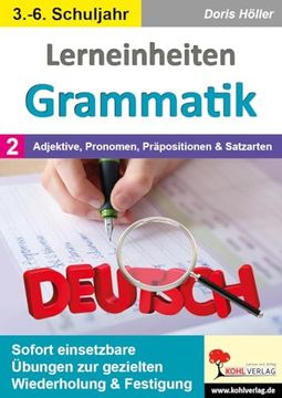 portada Lerneinheiten Grammatik / Band 2: Adjektive, Pronomen, Pr? Positionen and Satzarten (en Alemán)
