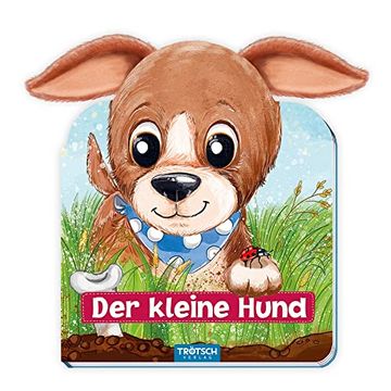 portada Trötsch der Kleine Hund Pappenbuch mit Plüschohren (in German)