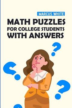 portada Math Puzzles For College Students With Answers: Killer Sudoku Puzzles (en Inglés)