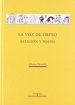 portada La voz de Orfeo. Religion y Poesia (in Spanish)