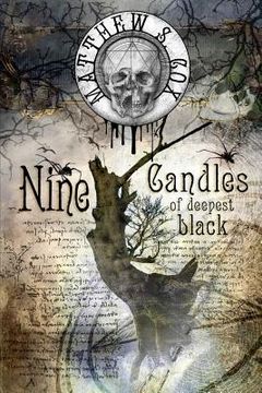portada Nine Candles of Deepest Black (en Inglés)