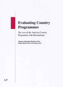 portada Evaluating Country Programmes the Case of the Austrian Country Programme With Mozambique Studien zur Entwicklungsokonomie