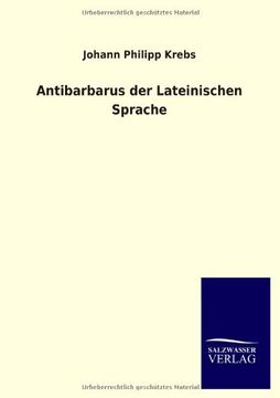 portada Antibarbarus der Lateinischen Sprache