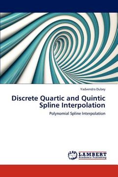 portada discrete quartic and quintic spline interpolation (en Inglés)