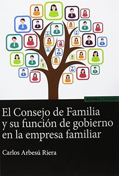portada El consejo de Familia y su función de gobierno en la empresa familiar (Astrolabio Economía y Empresa)