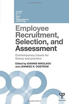 portada Employee Recruitment, Selection, and Assessment: Contemporary Issues for Theory and Practice (Current Issues in Work and Org)