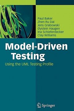 portada model-driven testing: using the uml testing profile (in English)
