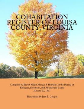 portada Cohabitation Register of Louisa County, Virginia (en Inglés)