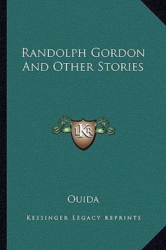 portada randolph gordon and other stories (en Inglés)