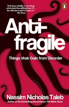 portada Antifragile: Things That Gain From Disorder (libro en Inglés)