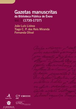 portada GAZETAS MANUSCRITAS DA BIBLIOTECA PÚBLICA DE ÉVORA. VOL. 3 (1729-1731)