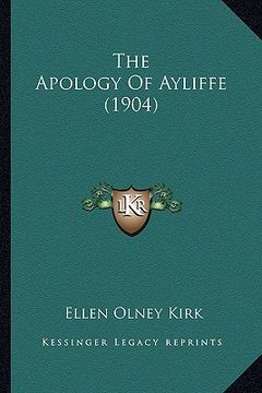 portada the apology of ayliffe (1904) (en Inglés)