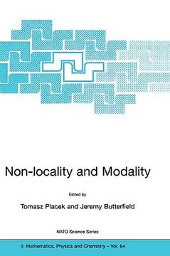 portada non-locality and modality (en Inglés)