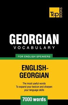 portada Georgian vocabulary for English speakers - 7000 words (in English)