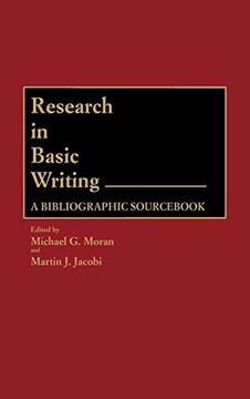 portada Research in Basic Writing: A Bibliographic Sourc (en Inglés)