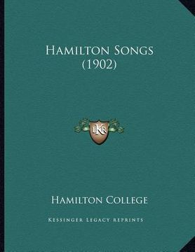 portada hamilton songs (1902) (en Inglés)