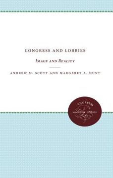 portada Congress and Lobbies: Image and Reality (en Inglés)