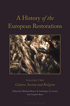 portada A History of the European Restorations: Culture, Society and Religion (en Inglés)