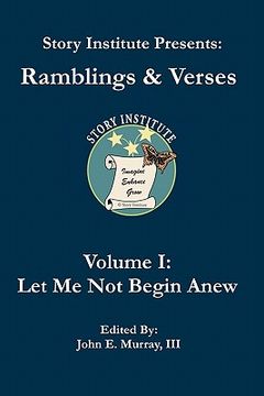 portada story institute presents: ramblings & verses (in English)