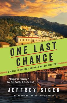 portada One Last Chance: 12 (Chief Inspector Andreas Kaldis Mysteries, 12) (en Inglés)
