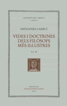 portada Vides i Doctrines Dels Filosofs mes Il·Lustres (Vol. Iii)