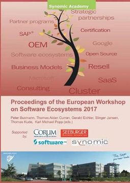 portada Proceedings of the European Workshop on Software Ecosystems 2017 (en Inglés)