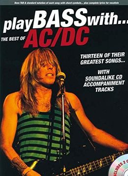 portada Play Bass With The Best Of Ac/Dc (Book & 2 Cds)